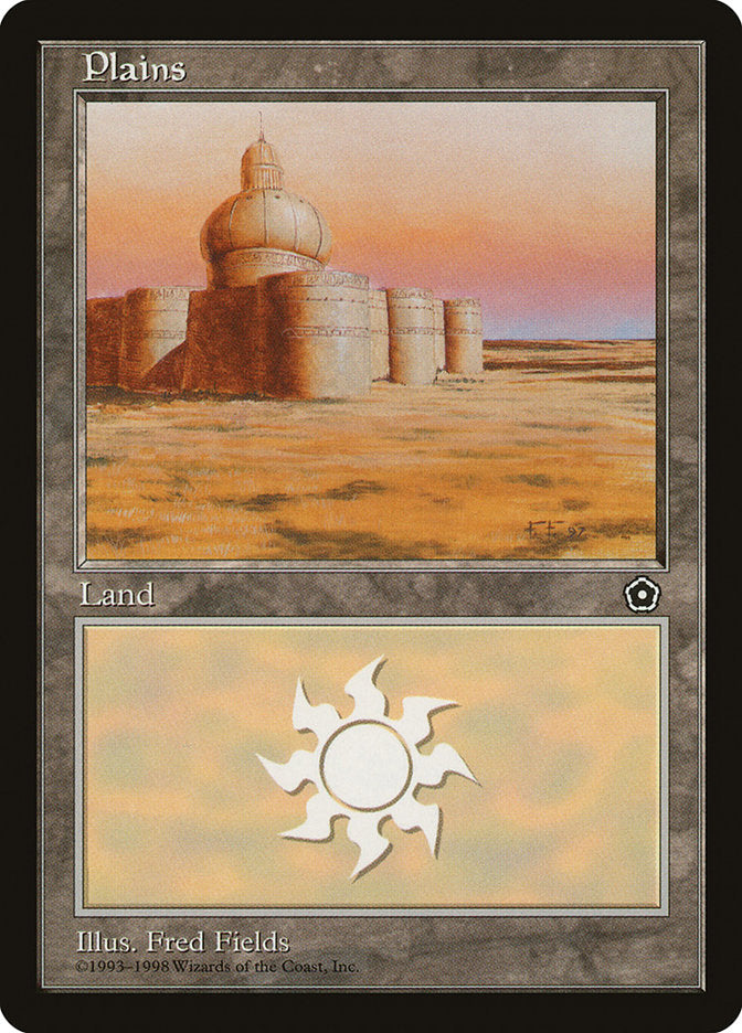 Plains (Castle on Left) [Portal Second Age] | Good Games Cannington