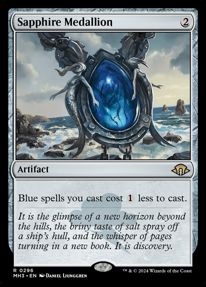 Sapphire Medallion 296 (Modern Horizons 3)  | Good Games Cannington