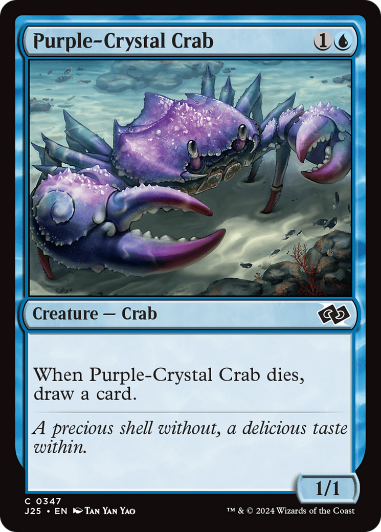 Purple-Crystal Crab [Foundations Jumpstart] | Good Games Cannington
