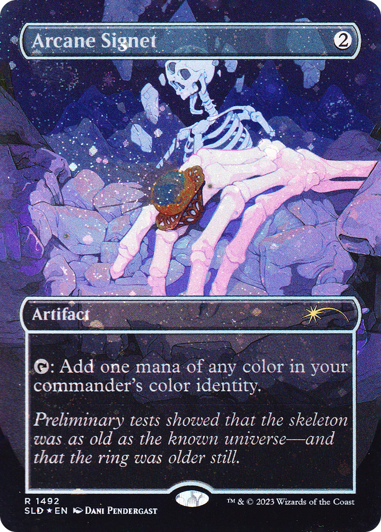 Arcane Signet (1492) (Galaxy Foil) [Secret Lair Drop Series] | Good Games Cannington