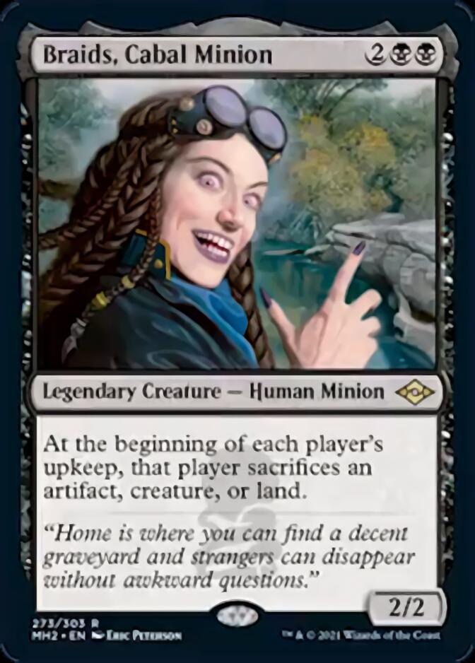 Braids, Cabal Minion (Foil Etched) [Modern Horizons 2] | Good Games Cannington