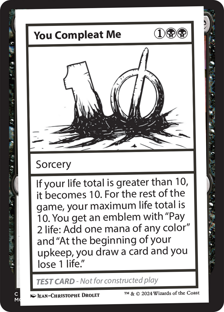 You Compleat Me [Mystery Booster 2 Playtest Cards] | Good Games Cannington