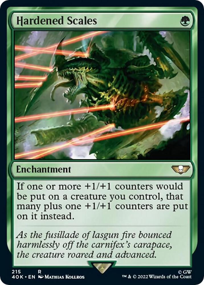 Hardened Scales 215 (Universes Beyond: Warhammer 40,000)  | Good Games Cannington