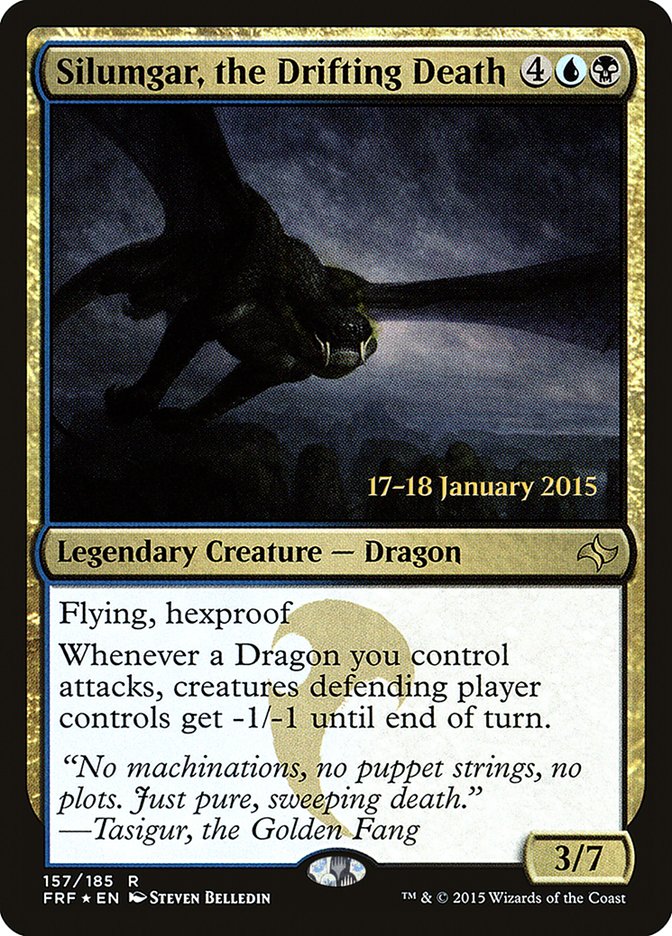 Silumgar, the Drifting Death (Prerelease) [Fate Reforged Promos] | Good Games Cannington