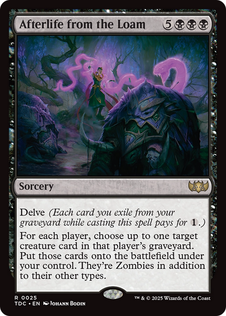 Afterlife from the Loam [Tarkir: Dragonstorm Commander] | Good Games Cannington