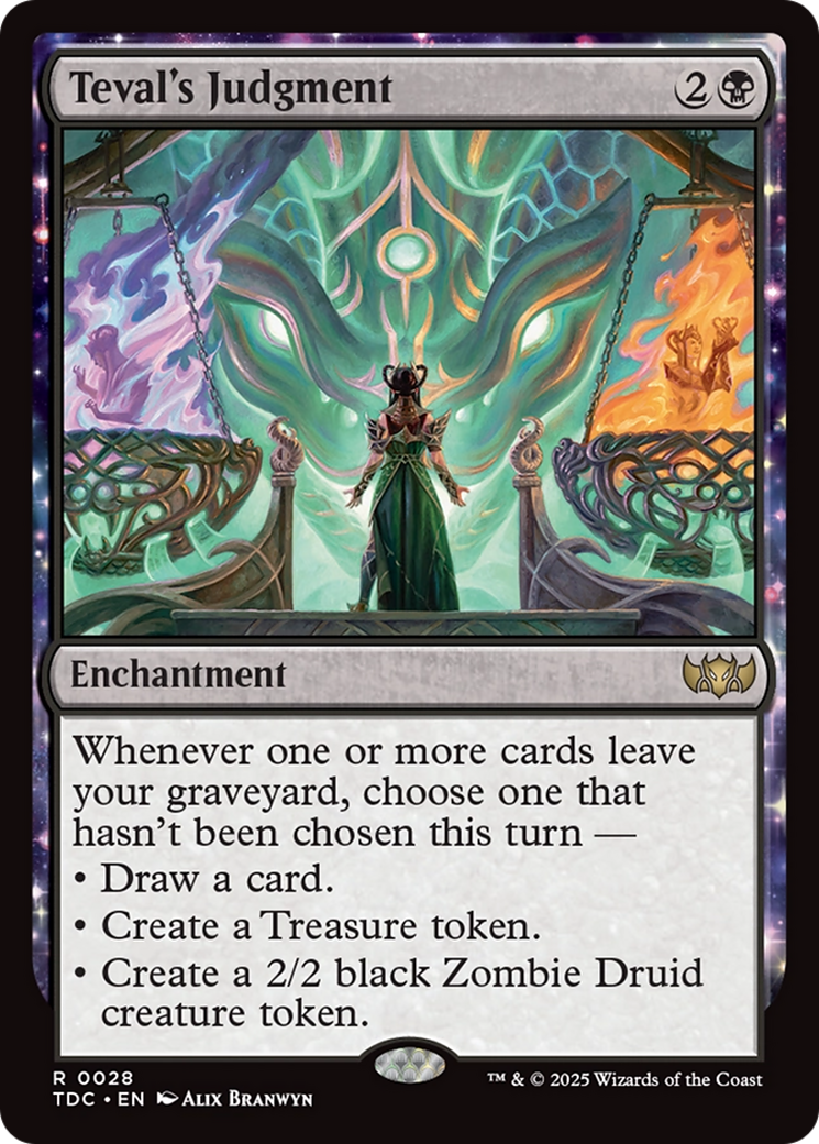 Teval's Judgment [Tarkir: Dragonstorm Commander] | Good Games Cannington