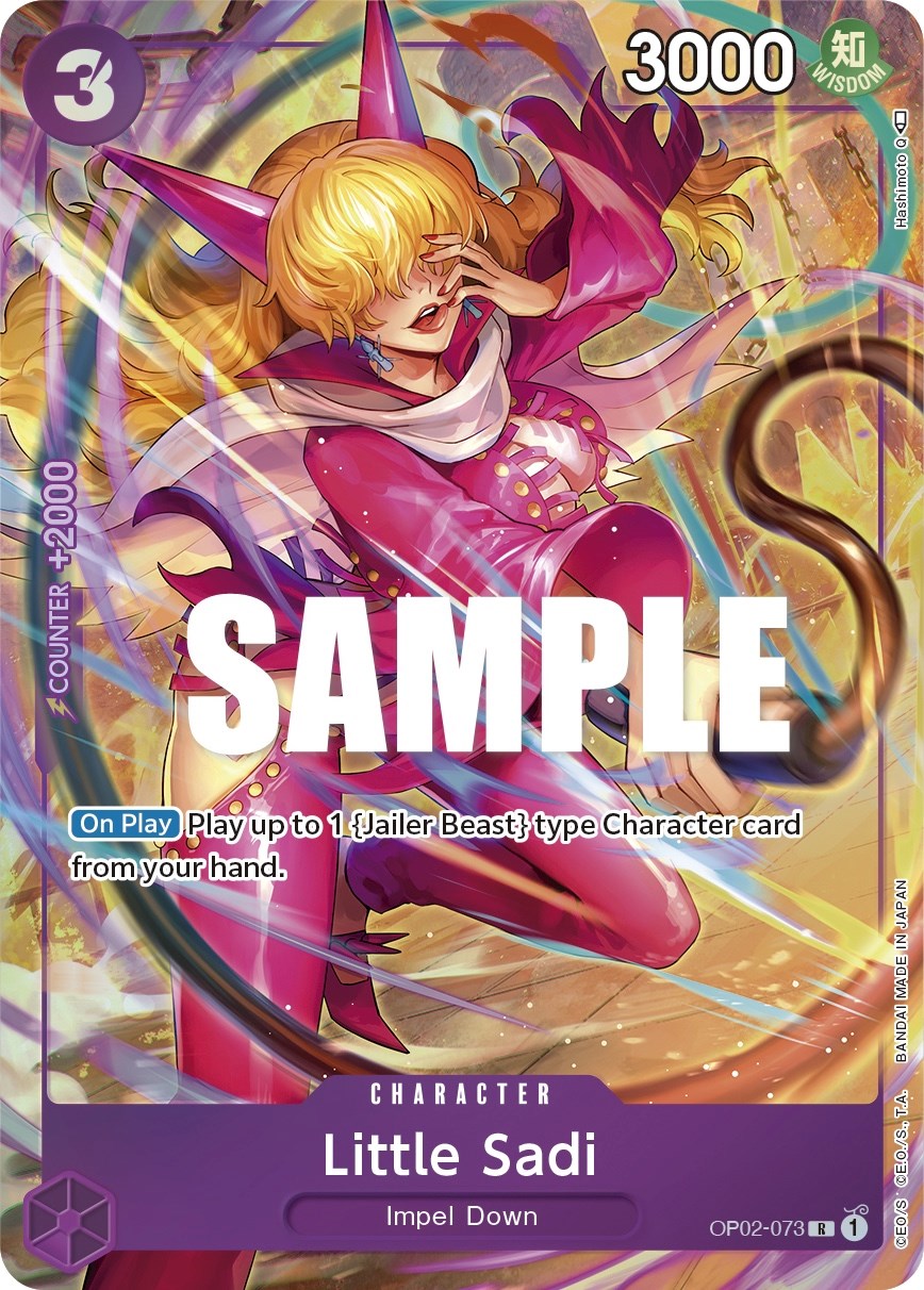 Little Sadi (Alternate Art) [Paramount War] | Good Games Cannington