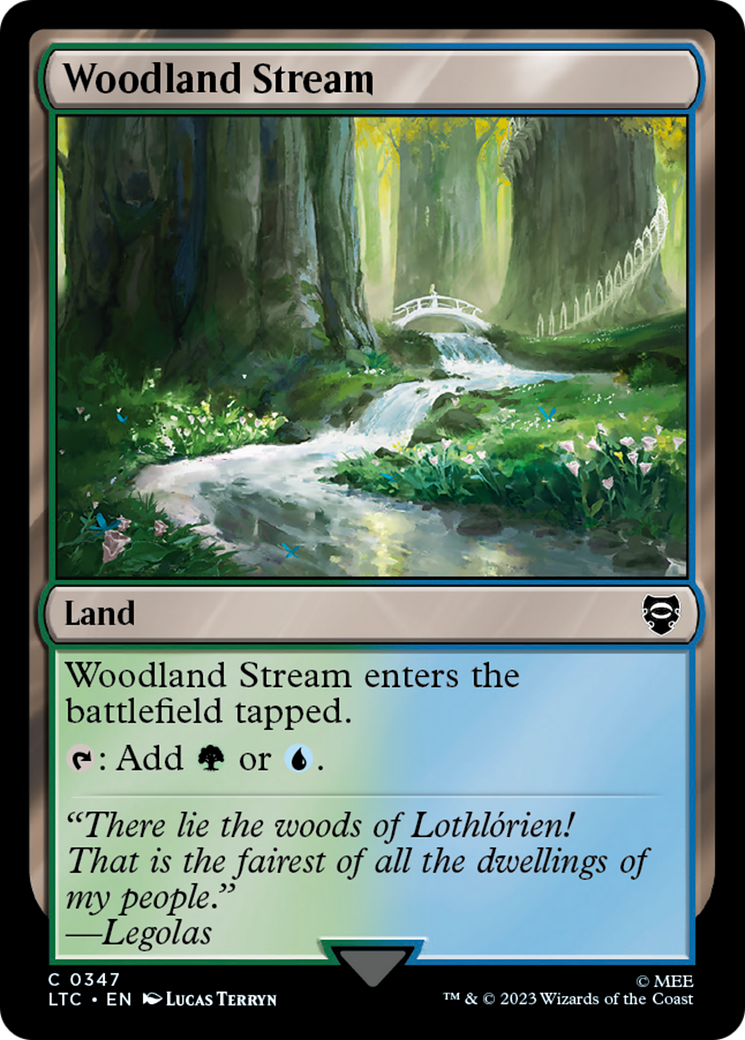 Woodland Stream [The Lord of the Rings: Tales of Middle-Earth Commander] | Good Games Cannington