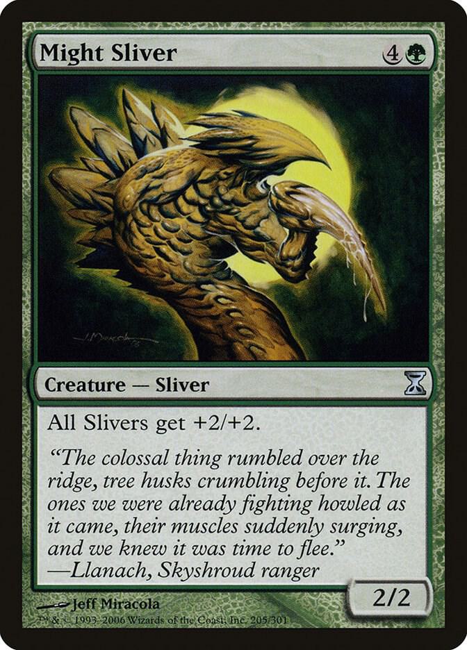 Might Sliver 205/301 (Time Spiral)  | Good Games Cannington