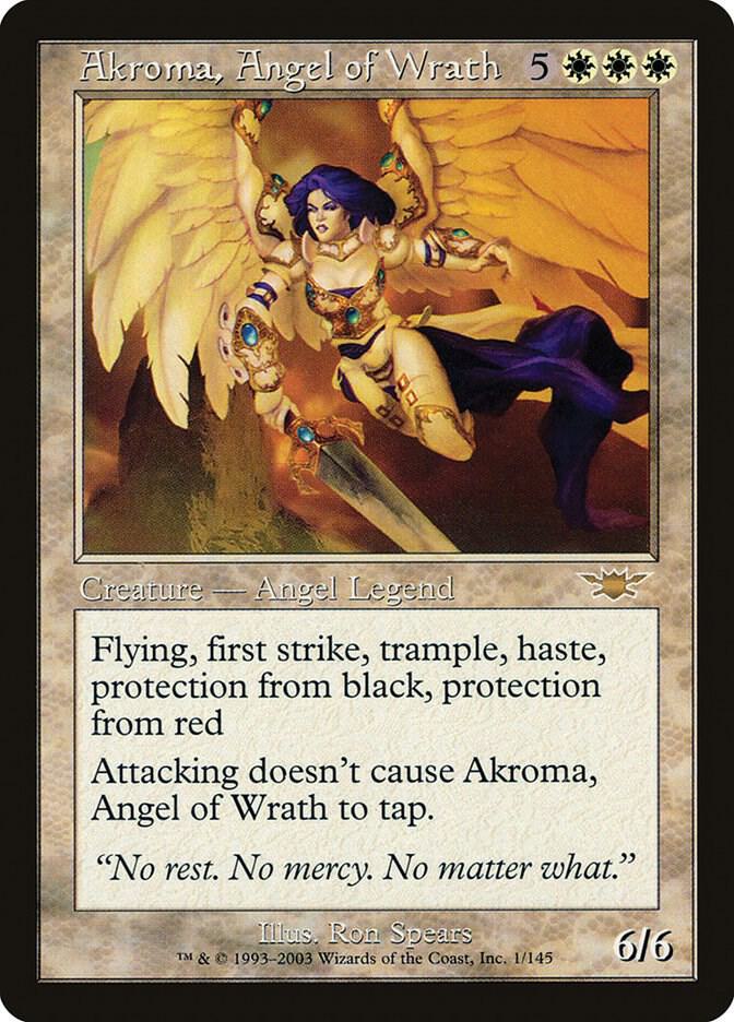 Akroma, Angel of Wrath 1/145 (Legions)  | Good Games Cannington