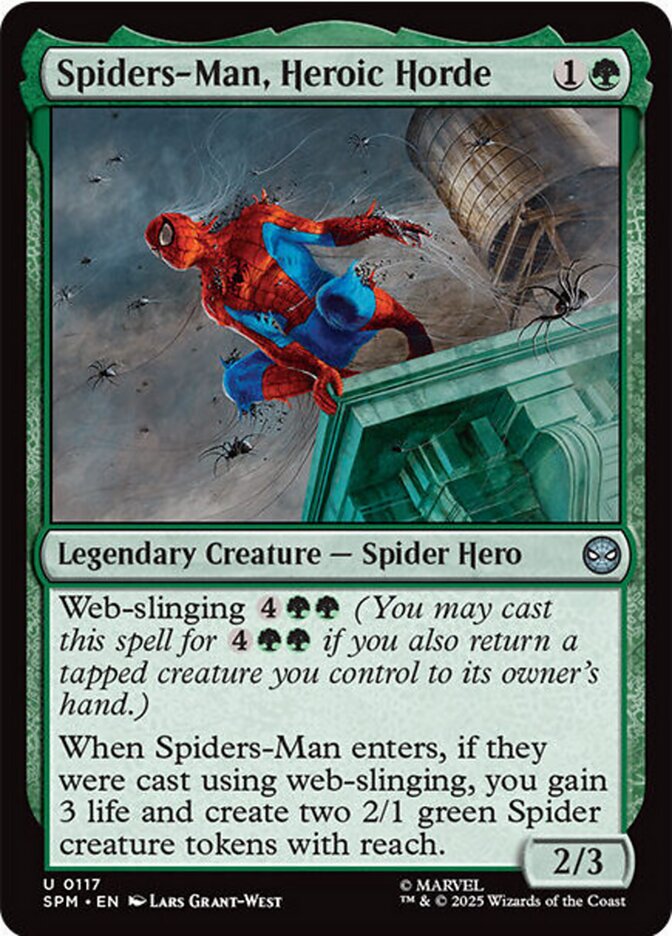 Spiders-Man, Heroic Horde 117 (Marvel's Spider-Man)  - Foil | Good Games Cannington