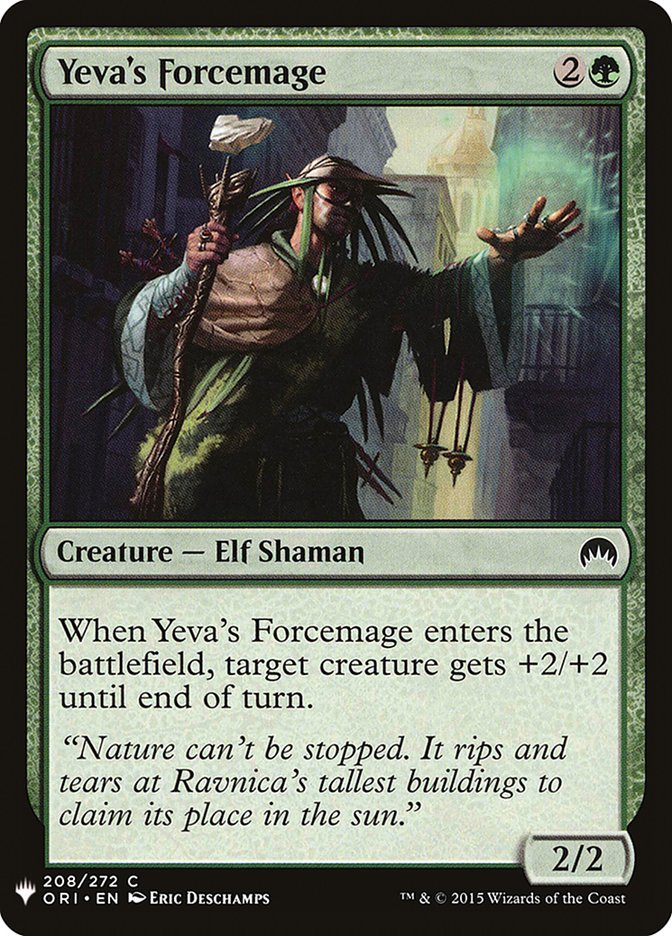 Yeva's Forcemage [Mystery Booster] | Good Games Cannington