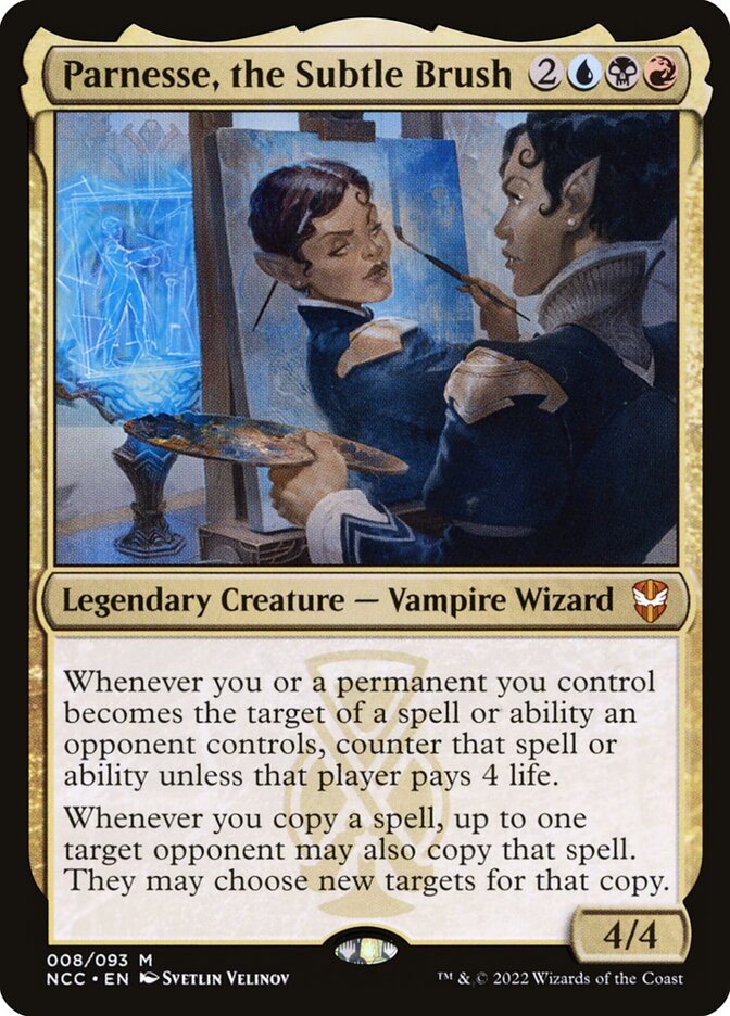 Parnesse, the Subtle Brush 8 (Commander: Streets of New Capenna)  - Foil | Good Games Cannington