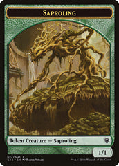Saproling (016) // Saproling (017) Double-Sided Token [Commander 2016 Tokens] | Good Games Cannington
