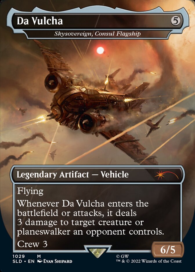 Da Vulcha - Skysovereign, Consul Flagship (Borderless) [Secret Lair Drop Series] | Good Games Cannington
