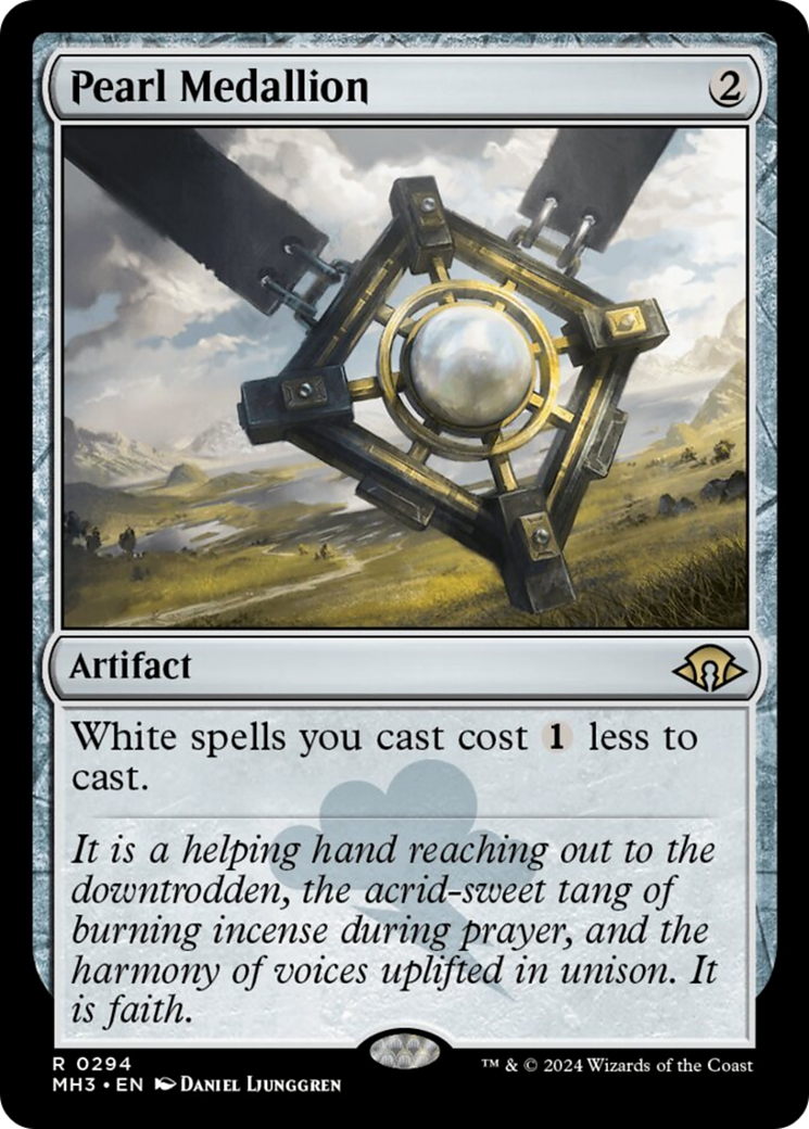 Pearl Medallion [Modern Horizons 3] | Good Games Cannington