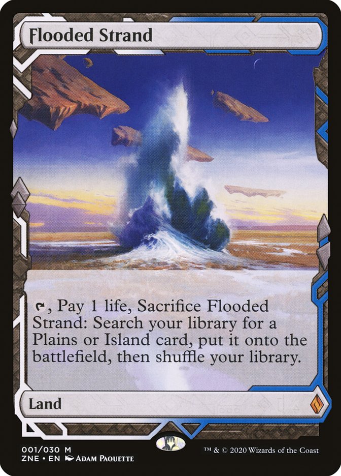 Flooded Strand (Expeditions) [Zendikar Rising Expeditions] | Good Games Cannington