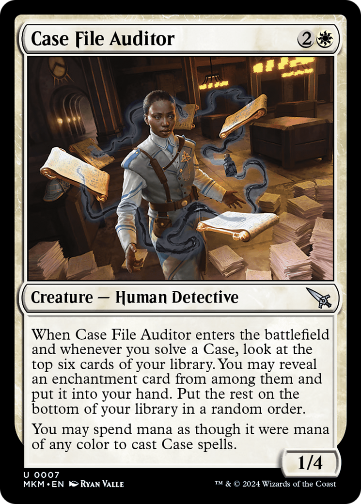 Case File Auditor (Black) [Murders at Karlov Manor] | Good Games Cannington