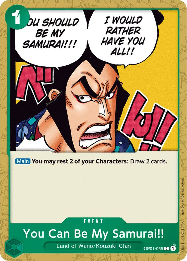 You Can Be My Samurai!! [Romance Dawn] | Good Games Cannington