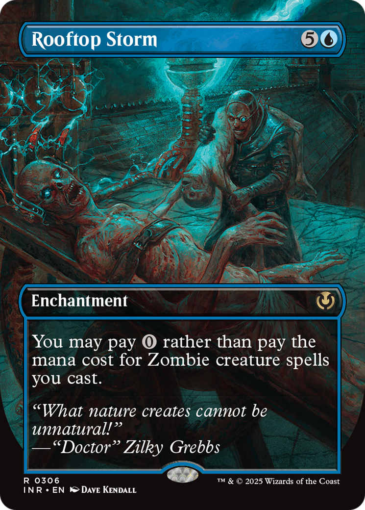 Rooftop Storm (Borderless) [Innistrad Remastered] | Good Games Cannington