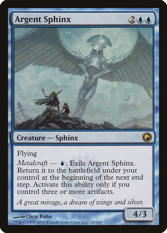 Argent Sphinx 28 (Scars of Mirrodin)  | Good Games Cannington