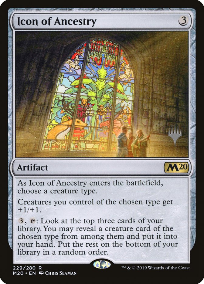 Icon of Ancestry (Promo Pack) [Core Set 2020 Promos] | Good Games Cannington