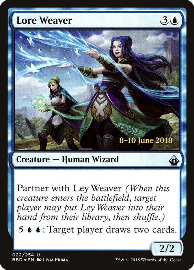 Lore Weaver [Battlebond Prerelease Promos] | Good Games Cannington
