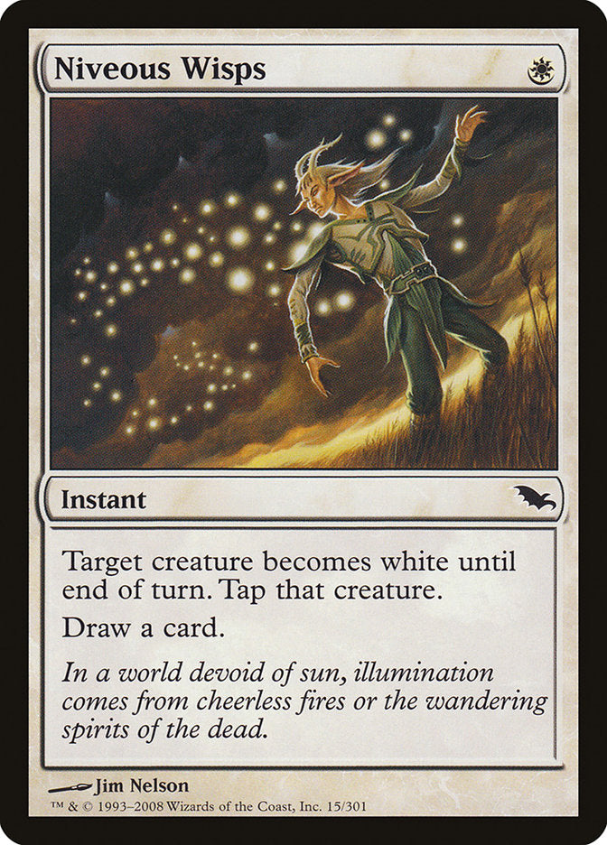 Niveous Wisps 15/301 (Shadowmoor)  | Good Games Cannington