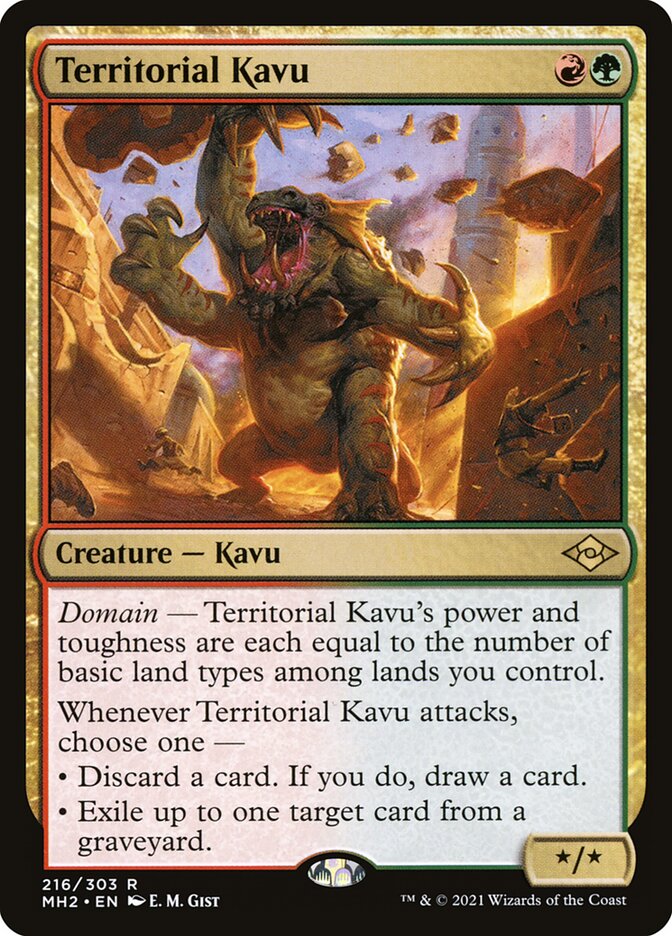 Territorial Kavu 216/303 (Modern Horizons 2)  | Good Games Cannington