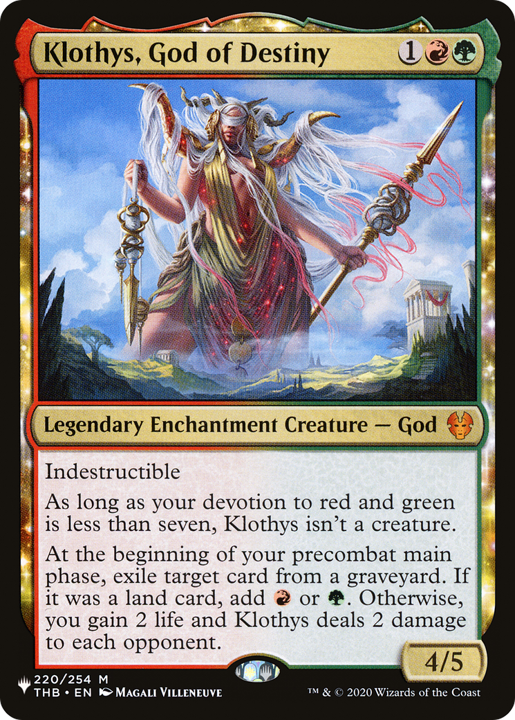 Klothys, God of Destiny [The List] | Good Games Cannington