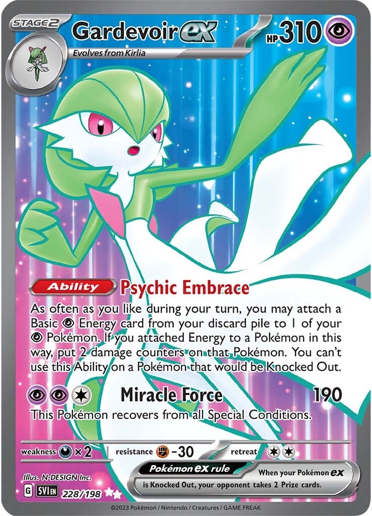 Gardevoir ex (228/198) [Scarlet & Violet: Base Set] | Good Games Cannington