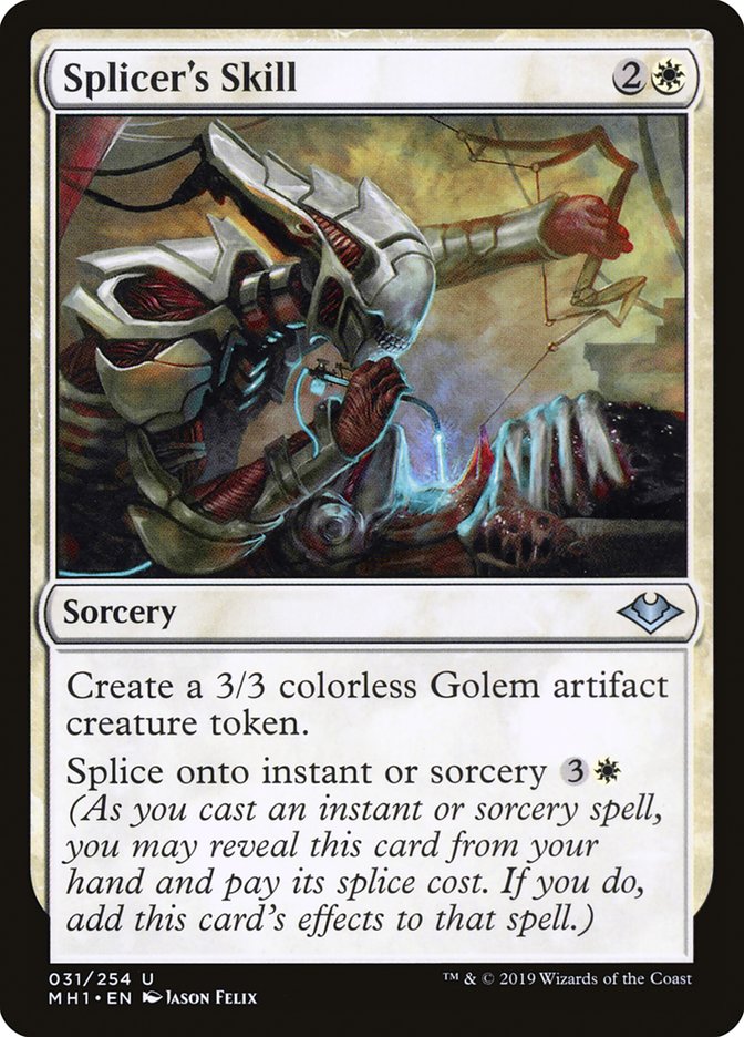 Splicer's Skill [Modern Horizons] | Good Games Cannington