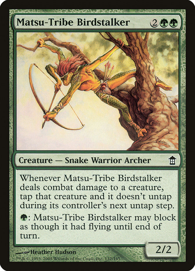 Matsu-Tribe Birdstalker [Saviors of Kamigawa] | Good Games Cannington
