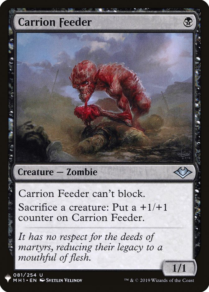 Carrion Feeder [Mystery Booster] | Good Games Cannington