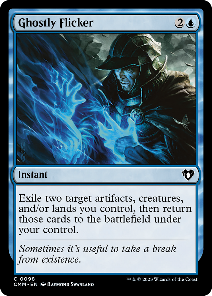 Ghostly Flicker [Commander Masters] | Good Games Cannington
