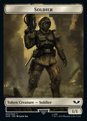 Soldier (002) // Space Marine Devastator Double-Sided Token [Warhammer 40,000 Tokens] | Good Games Cannington