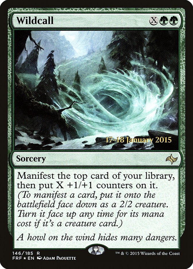 Wildcall [Fate Reforged Prerelease Promos] | Good Games Cannington