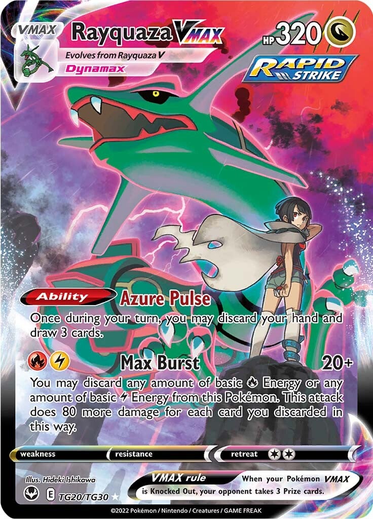 Rayquaza VMAX (TG20/TG30) [Sword & Shield: Silver Tempest] | Good Games Cannington
