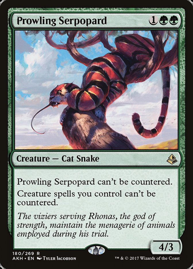 Prowling Serpopard 180 (Amonkhet)  | Good Games Cannington