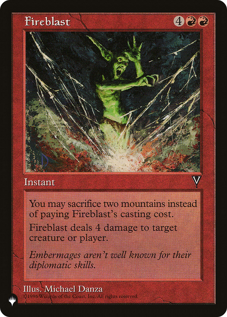 Fireblast [The List] | Good Games Cannington