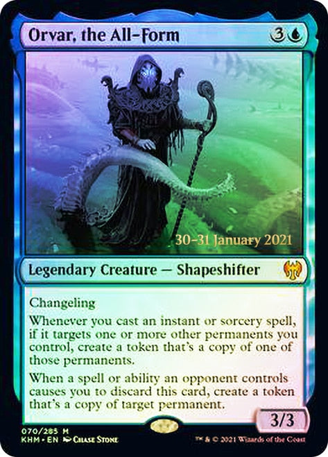 Orvar, the All-Form [Kaldheim Prerelease Promos] | Good Games Cannington