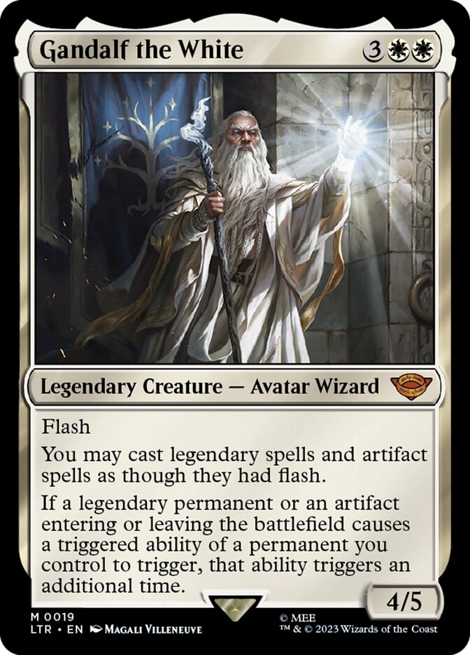 Gandalf the White 19/281 (Universes Beyond: The Lord of the Rings: Tales of Middle-earth)  | Good Games Cannington