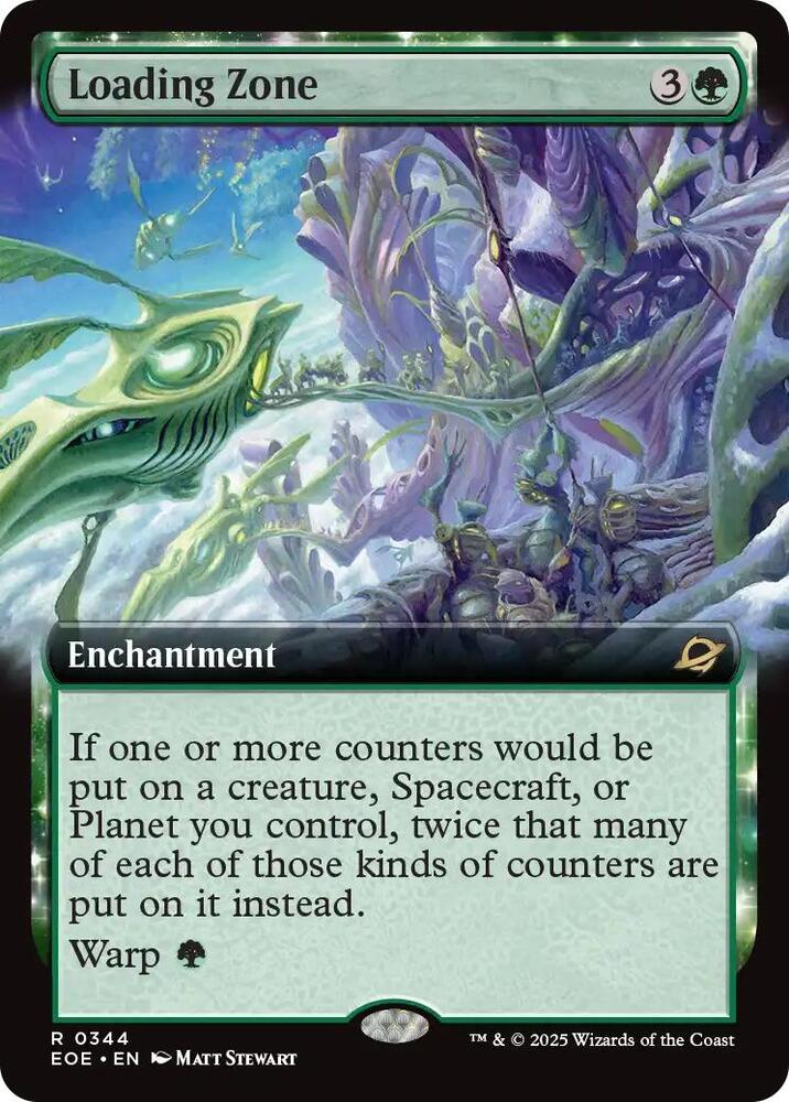 Loading Zone Extended Art 344 (Edge of Eternities)  | Good Games Cannington