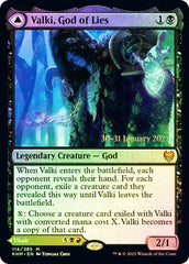 Valki, God of Lies // Tibalt, Cosmic Impostor [Kaldheim Prerelease Promos] | Good Games Cannington