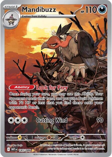 Mandibuzz 145/086 (SV: White Flare)  - Holofoil | Good Games Cannington