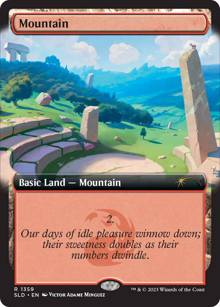 Mountain (1359) [Secret Lair Drop Series] | Good Games Cannington