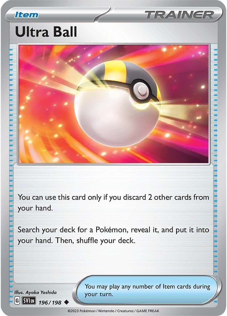Ultra Ball (196/198) [Scarlet & Violet: Base Set] | Good Games Cannington