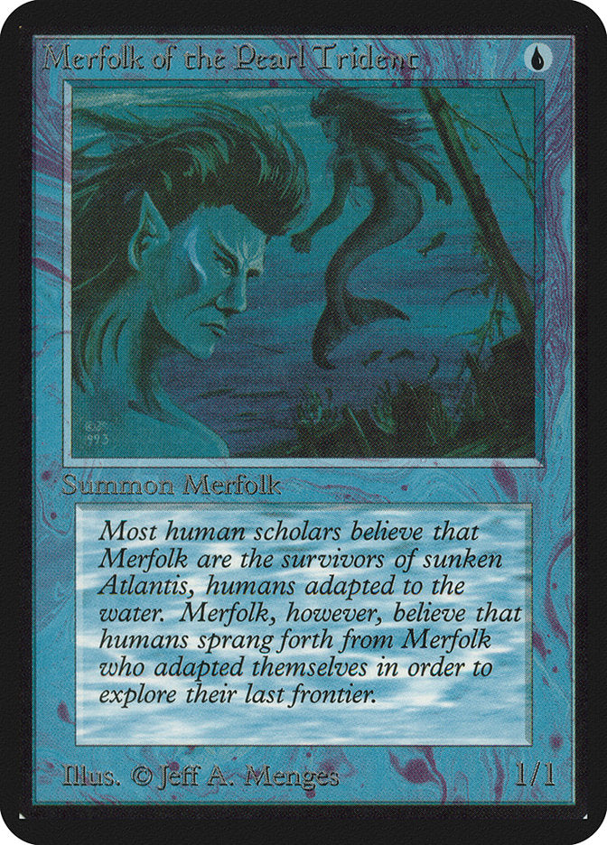 Merfolk of the Pearl Trident [Alpha Edition] | Good Games Cannington