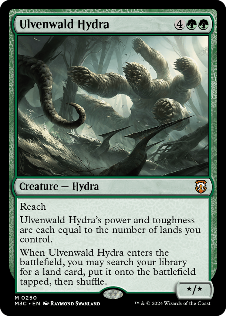 Ulvenwald Hydra (Ripple Foil) [Modern Horizons 3 Commander] | Good Games Cannington