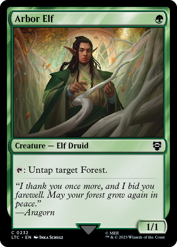 Arbor Elf [The Lord of the Rings: Tales of Middle-Earth Commander] | Good Games Cannington